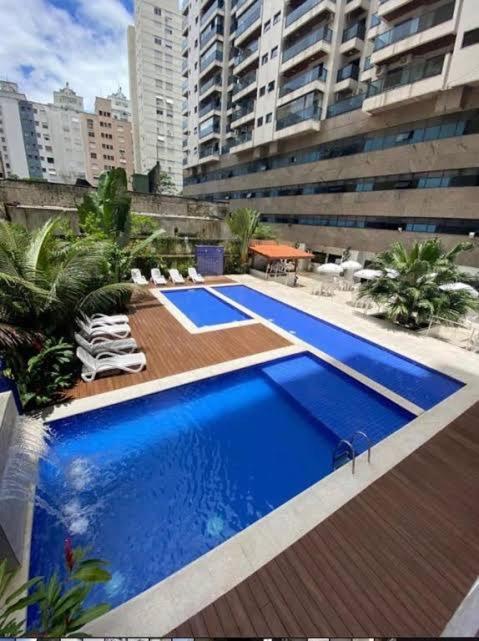 Flat Capitania Varam Guaruja Com Varanda Gourmet Exteriör bild