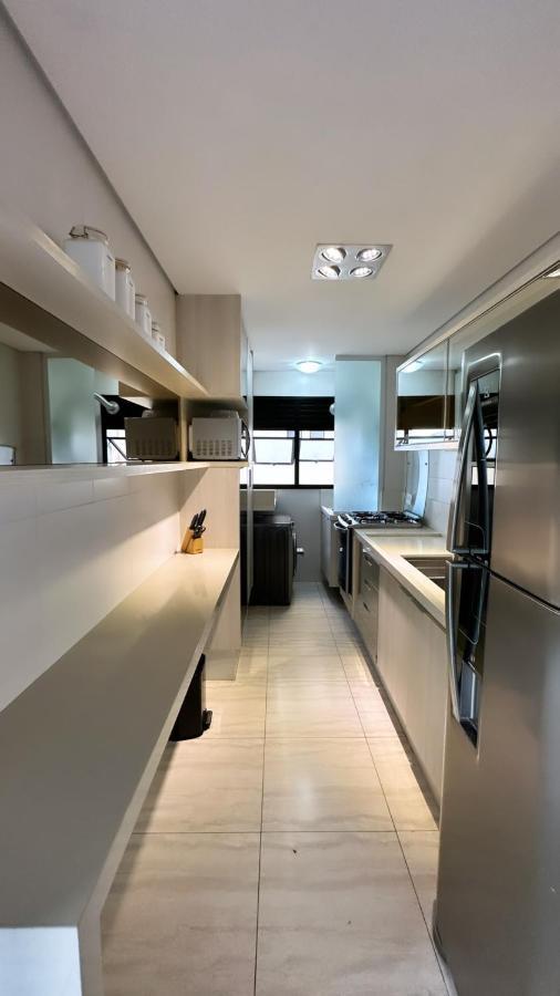Flat Capitania Varam Guaruja Com Varanda Gourmet Exteriör bild